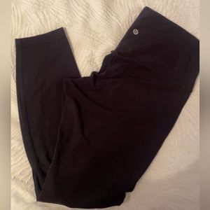 Black Lululemon Align Leggings (25 inch)